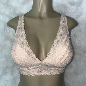 WACOAL HALO LACE SOFT CUP WIRELESS BRALETTE BRA SZ 34